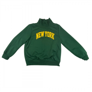 Moletinho Verde com Estampa New York | Shein