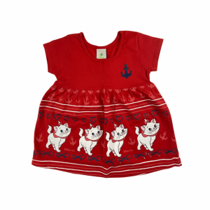 Vestido Vermelho Gatinha | Disney Baby  