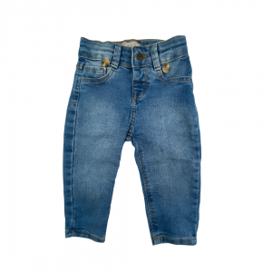 Calça Jeans com Regulagem | Denim Baby